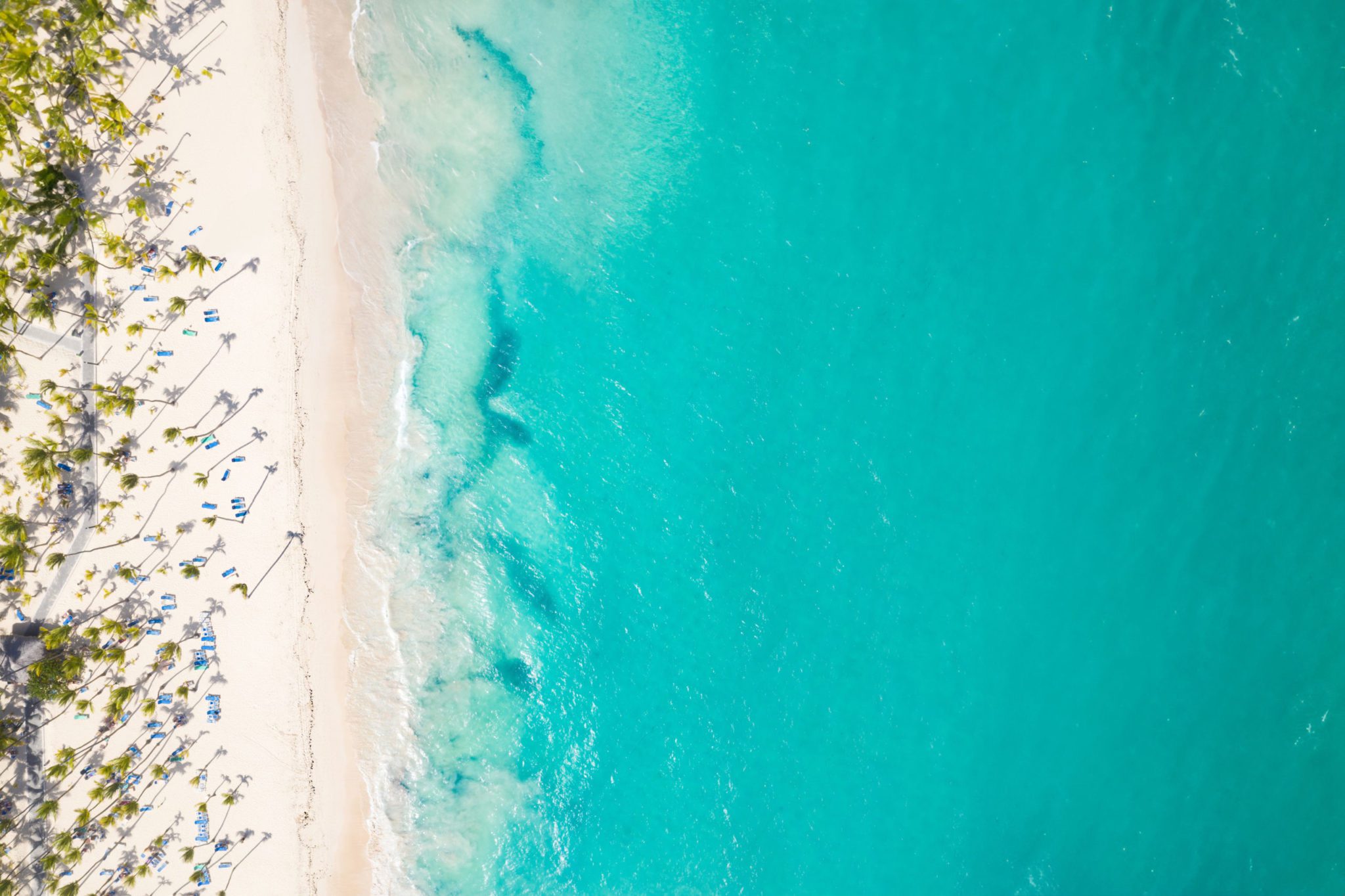 Bávaro beach at El Cortecito, Punta Cana
