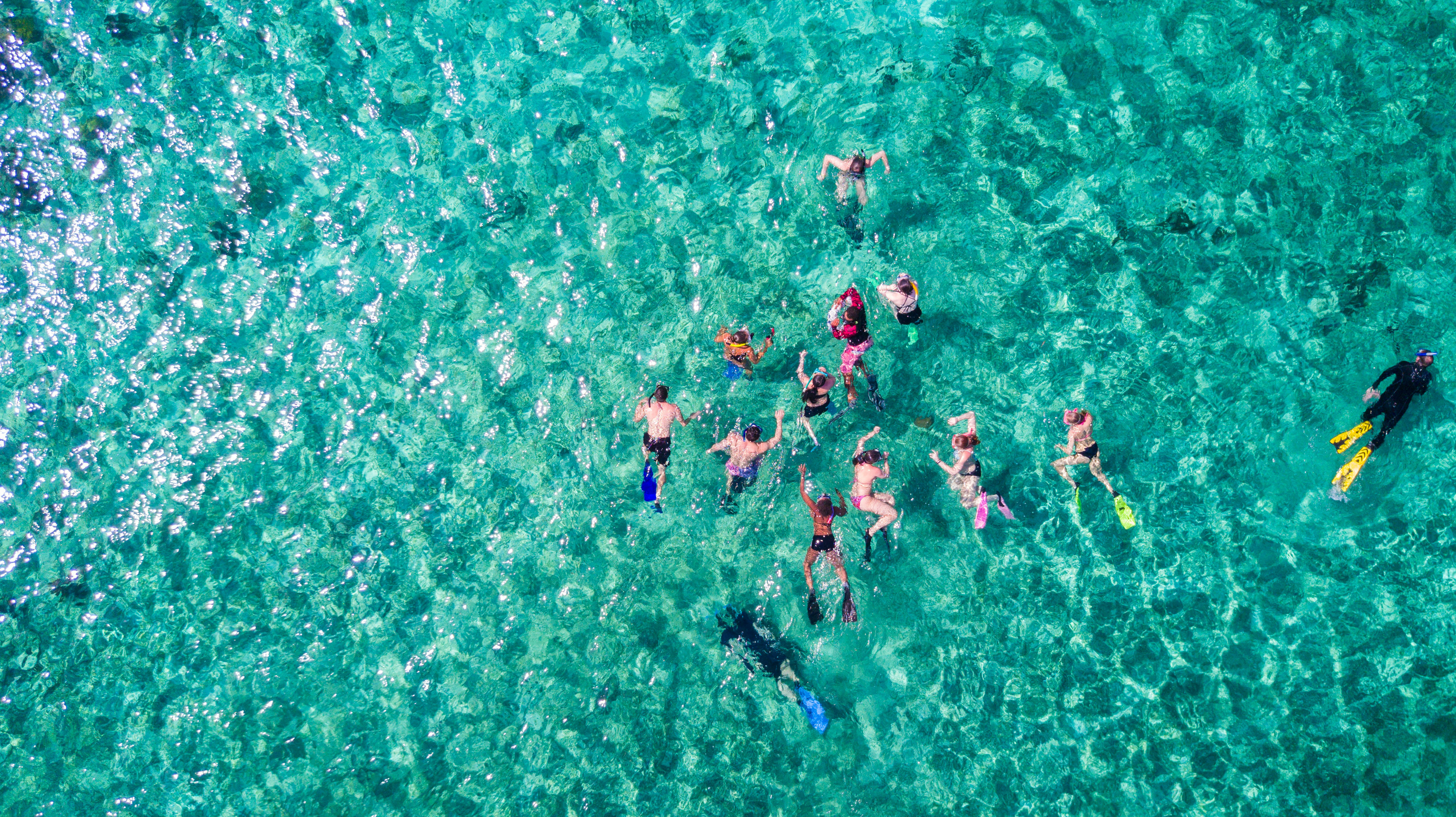 Snorkelling on a Seaklub excursion in Punta Cana