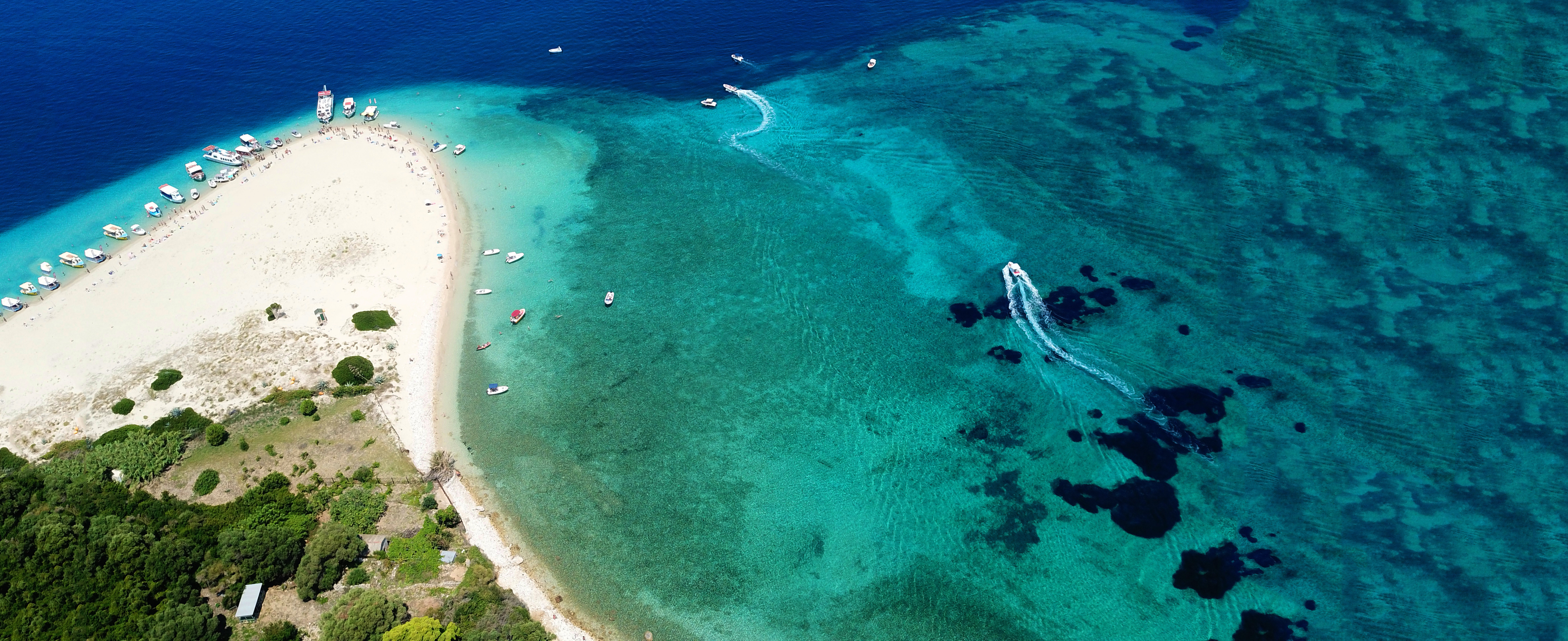 Caribbean beach on a Seaklub excursion